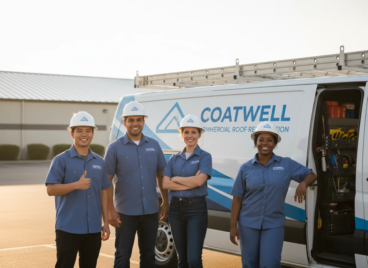 Commercial roof coating company in Olancha, CA